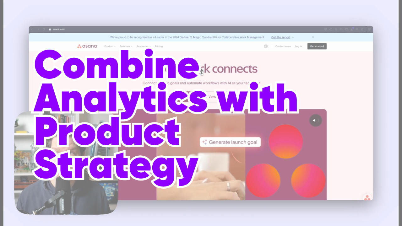 Measure your product strategy - a new learning for analytics setups